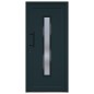 vidaXL Haustür Anthrazit 98x208 cm PVC vidaXL Haustür Anthrazit 98x208 cm PVC