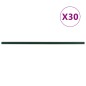 vidaXL Zaunpfosten 30 Stk. Grün 240 cm Stahl vidaXL Zaunpfosten 30 Stk. Grün 240 cm Stahl