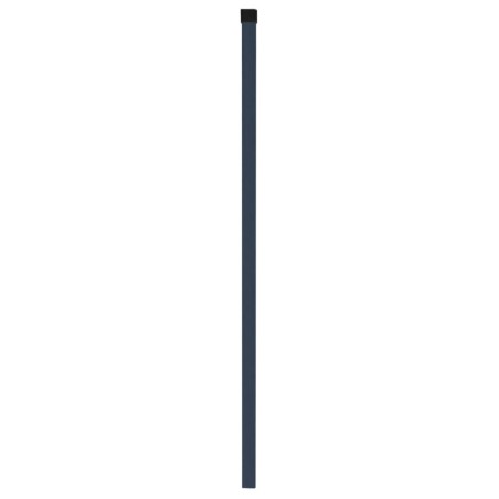 vidaXL Zaunpfosten 20 Stk. Grau 150 cm Verzinkter Stahl