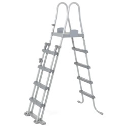 Bestway Pool-Sicherheitsleiter mit 4 Stufen Flowclear 132 cm