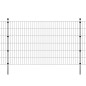 vidaXL Zaunpfosten 20 Stk. Silbern 170 cm Verzinkter Stahl vidaXL Zaunpfosten 20 Stk. Silbern 170 cm Verzinkter Stahl