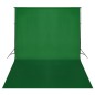 vidaXL Fotohintergrund-System 500 x 300 cm Grün vidaXL Fotohintergrund-System 500 x 300 cm Grün