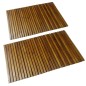 2 Stk. Akazienholz Badematte 80 x 50 cm 2 Stk. Akazienholz Badematte 80 x 50 cm