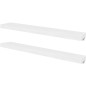 vidaXL Wandregale 4 Stk. Weiß 100 cm vidaXL Wandregale 4 Stk. Weiß 100 cm