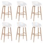 vidaXL 7-tlg. Bar-Set Weiß vidaXL 7-tlg. Bar-Set Weiß