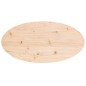 Tischplatte 80x40x2,5 cm Massivholz Kiefer Oval Tischplatte 80x40x2,5 cm Massivholz Kiefer Oval