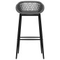 vidaXL 5-tlg. Bar-Set Schwarz und Grau vidaXL 5-tlg. Bar-Set Schwarz und Grau
