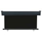 vidaXL Balkon-Seitenmarkise 140 × 250 cm Schwarz