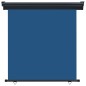 vidaXL Balkon-Seitenmarkise 160 × 250 cm Blau vidaXL Balkon-Seitenmarkise 160 × 250 cm Blau