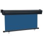 vidaXL Balkon-Seitenmarkise 160 × 250 cm Blau vidaXL Balkon-Seitenmarkise 160 × 250 cm Blau