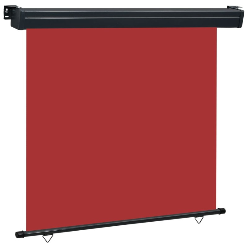 vidaXL Balkon-Seitenmarkise 170x250 cm Rot vidaXL Balkon-Seitenmarkise 170x250 cm Rot