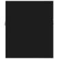vidaXL Waschbeckenunterschrank mit Einbaubecken Schwarz Holzwerkstoff vidaXL Waschbeckenunterschrank mit Einbaubecken Schwarz Holzwerkstoff