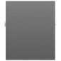 vidaXL Waschbeckenunterschrank mit Einbaubecken Hochglanz-Grau vidaXL Waschbeckenunterschrank mit Einbaubecken Hochglanz-Grau