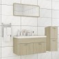 vidaXL Badmöbel-Set Sonoma-Eiche Holzwerkstoff vidaXL Badmöbel-Set Sonoma-Eiche Holzwerkstoff