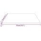 Tischplatte 70x70x2,5 cm Massivholz Kiefer Quadratisch Tischplatte 70x70x2,5 cm Massivholz Kiefer Quadratisch