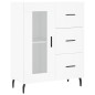 vidaXL Highboard Weiß 69,5x34x180 cm Holzwerkstoff vidaXL Highboard Weiß 69,5x34x180 cm Holzwerkstoff