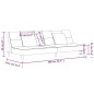 vidaXL Schlafsofa 2-Sitzer mit 2 Kissen Dunkelgrau Stoff vidaXL Schlafsofa 2-Sitzer mit 2 Kissen Dunkelgrau Stoff