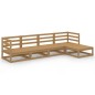 vidaXL 5-tlg. Garten-Lounge-Set Honigbraun Massivholz Kiefer vidaXL 5-tlg. Garten-Lounge-Set Honigbraun Massivholz Kiefer