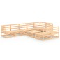 vidaXL 9-tlg. Garten-Lounge-Set Massivholz Kiefer vidaXL 9-tlg. Garten-Lounge-Set Massivholz Kiefer