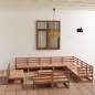 vidaXL 13-tlg. Garten-Lounge-Set Honigbraun Massivholz Kiefer vidaXL 13-tlg. Garten-Lounge-Set Honigbraun Massivholz Kiefer