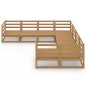 vidaXL 8-tlg. Garten-Lounge-Set Massivholz Kiefer vidaXL 8-tlg. Garten-Lounge-Set Massivholz Kiefer