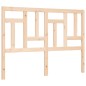 vidaXL Massivholzbett mit Kopfteil 140x190 cm vidaXL Massivholzbett mit Kopfteil 140x190 cm