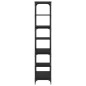 vidaXL Bücherregal Schwarz 91x36x176 cm Holzwerkstoff und Stahl vidaXL Bücherregal Schwarz 91x36x176 cm Holzwerkstoff und Stahl