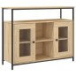 vidaXL Sideboard Sonoma-Eiche 100x35x80 cm Holzwerkstoff vidaXL Sideboard Sonoma-Eiche 100x35x80 cm Holzwerkstoff