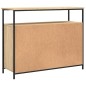 vidaXL Sideboard Sonoma-Eiche 100x35x80 cm Holzwerkstoff vidaXL Sideboard Sonoma-Eiche 100x35x80 cm Holzwerkstoff