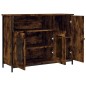 vidaXL Sideboard Räuchereiche 100x35x75 cm Holzwerkstoff vidaXL Sideboard Räuchereiche 100x35x75 cm Holzwerkstoff