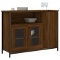 vidaXL Sideboard Braun Eichen-Optik 100x35x75 cm Holzwerkstoff vidaXL Sideboard Braun Eichen-Optik 100x35x75 cm Holzwerkstoff