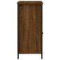 vidaXL Sideboard Braun Eichen-Optik 100x35x75 cm Holzwerkstoff vidaXL Sideboard Braun Eichen-Optik 100x35x75 cm Holzwerkstoff