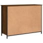 vidaXL Sideboard Braun Eichen-Optik 100x35x75 cm Holzwerkstoff vidaXL Sideboard Braun Eichen-Optik 100x35x75 cm Holzwerkstoff