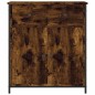 vidaXL Sideboard Räuchereiche 70x30x80 cm Holzwerkstoff vidaXL Sideboard Räuchereiche 70x30x80 cm Holzwerkstoff