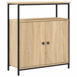 vidaXL Sideboard Sonoma-Eiche 70x30x80 cm Holzwerkstoff