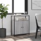 vidaXL Sideboard Grau Sonoma 70x30x80 cm Holzwerkstoff vidaXL Sideboard Grau Sonoma 70x30x80 cm Holzwerkstoff