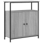vidaXL Sideboard Grau Sonoma 70x30x80 cm Holzwerkstoff vidaXL Sideboard Grau Sonoma 70x30x80 cm Holzwerkstoff