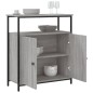 vidaXL Sideboard Grau Sonoma 70x30x80 cm Holzwerkstoff vidaXL Sideboard Grau Sonoma 70x30x80 cm Holzwerkstoff