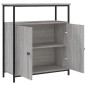 vidaXL Sideboard Grau Sonoma 70x30x80 cm Holzwerkstoff vidaXL Sideboard Grau Sonoma 70x30x80 cm Holzwerkstoff