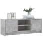 vidaXL TV-Schrank Betongrau 102x30x37,5 cm Holzwerkstoff vidaXL TV-Schrank Betongrau 102x30x37,5 cm Holzwerkstoff