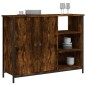 vidaXL Sideboard Räuchereiche 100x33x75 cm Holzwerkstoff vidaXL Sideboard Räuchereiche 100x33x75 cm Holzwerkstoff