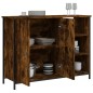 vidaXL Sideboard Räuchereiche 100x33x75 cm Holzwerkstoff vidaXL Sideboard Räuchereiche 100x33x75 cm Holzwerkstoff
