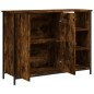 vidaXL Sideboard Räuchereiche 100x33x75 cm Holzwerkstoff vidaXL Sideboard Räuchereiche 100x33x75 cm Holzwerkstoff