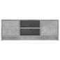 vidaXL TV-Schrank Betongrau 102x30x37,5 cm Holzwerkstoff vidaXL TV-Schrank Betongrau 102x30x37,5 cm Holzwerkstoff