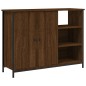vidaXL Sideboard Braun Eichen-Optik 100x33x75 cm Holzwerkstoff vidaXL Sideboard Braun Eichen-Optik 100x33x75 cm Holzwerkstoff
