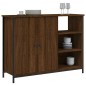 vidaXL Sideboard Braun Eichen-Optik 100x33x75 cm Holzwerkstoff vidaXL Sideboard Braun Eichen-Optik 100x33x75 cm Holzwerkstoff