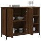 vidaXL Sideboard Braun Eichen-Optik 100x33x75 cm Holzwerkstoff vidaXL Sideboard Braun Eichen-Optik 100x33x75 cm Holzwerkstoff