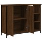vidaXL Sideboard Braun Eichen-Optik 100x33x75 cm Holzwerkstoff vidaXL Sideboard Braun Eichen-Optik 100x33x75 cm Holzwerkstoff