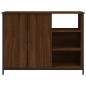 vidaXL Sideboard Braun Eichen-Optik 100x33x75 cm Holzwerkstoff vidaXL Sideboard Braun Eichen-Optik 100x33x75 cm Holzwerkstoff