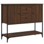 vidaXL Sideboard Braun Eichen-Optik 100x36x85 cm Holzwerkstoff vidaXL Sideboard Braun Eichen-Optik 100x36x85 cm Holzwerkstoff